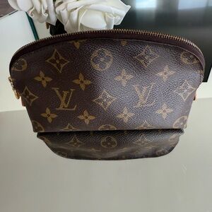 Louis Vuitton Monogram Brown Pouch